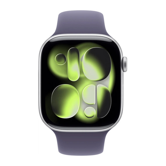 სმარტ საათი APPLE Watch Series 11 GPS 42mm Silver Aluminium Case with Purple Fog Sport Band (A3331)