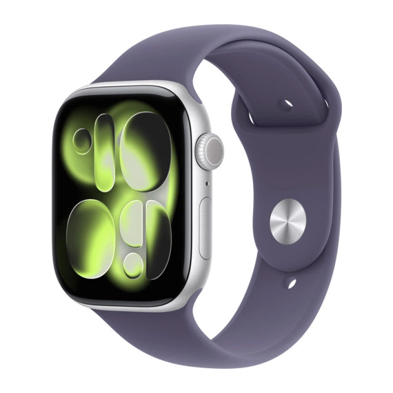 სმარტ საათი APPLE Watch Series 11 GPS 42mm Silver Aluminium Case with Purple Fog Sport Band (A3331)