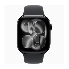 სმარტ საათი APPLE Watch Series 11 GPS 46mm Jet Black Aluminium Case with Black Sport Band (A3333)