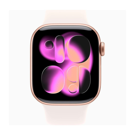 სმარტ საათი APPLE Watch Series 11 GPS 46mm Rose Gold Aluminium Case with Light Blush Sport Band (A3333)