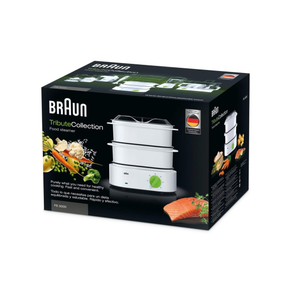 ორთქლსახარში ქვაბი BRAUN FS3000WH