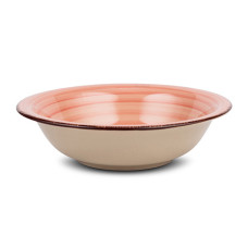 plate NAVA 10-099-213 LINES TERRA COTTA SOUP 21CM