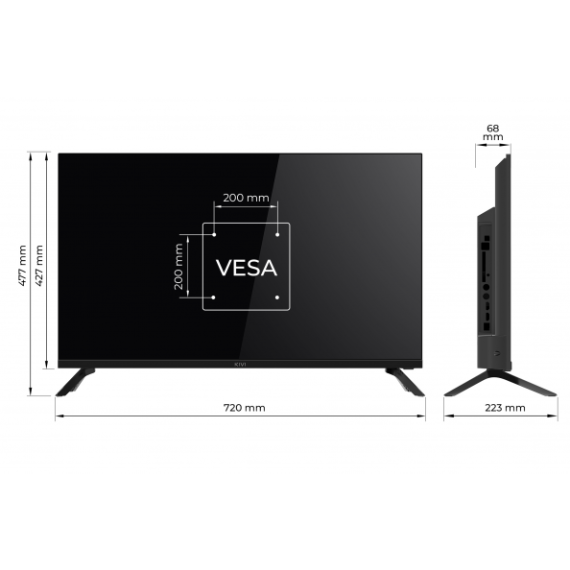 tv KIVI 32H730QB