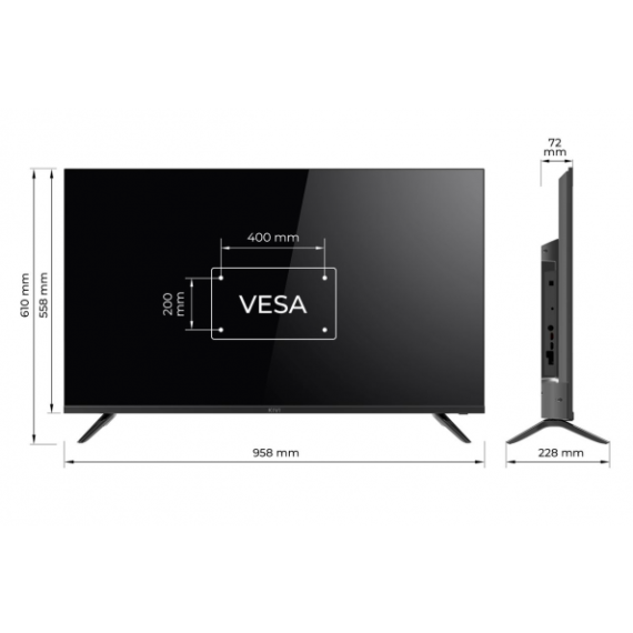 телевизор KIVI 43F730QB