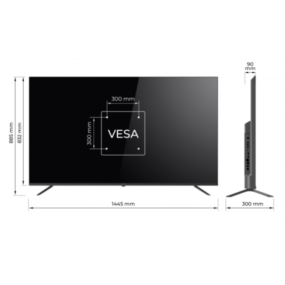 телевизор KIVI 65U730QB