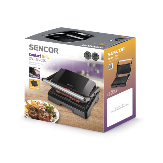 სენდვიჩ მეიქერი SENCOR SBG 2070SS