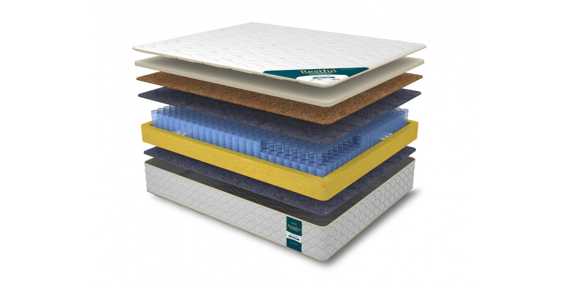 pocket mattress RESTFUL DELUXE HARD SIDE 100X200