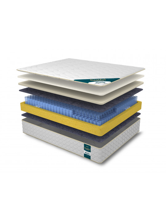 pocket mattress RESTFUL DELUXE SOFT SIDE 110X200