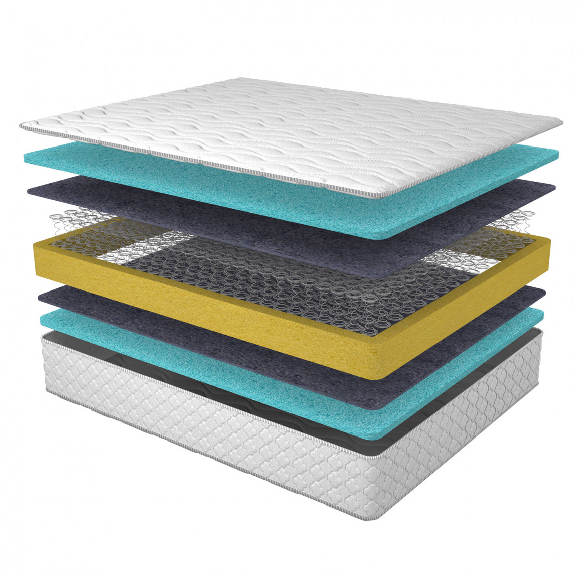 bonnel ზამბარიანი მატრასი BELLA CLASSIC 150X200