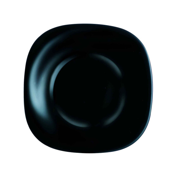 plate LUMINARC H3664/L9816 CARINE NOIR   DESSERT 19