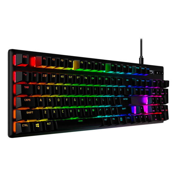 კლავიატურა HYPERX ALLOY ORIGINS PBT HX AQUA