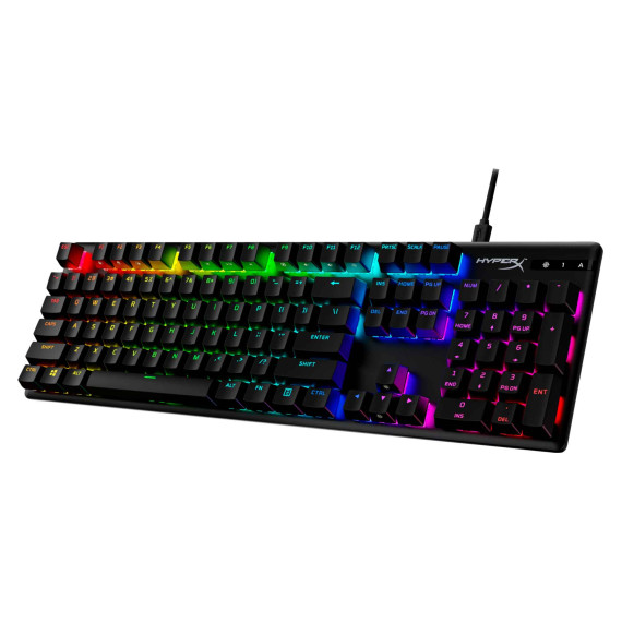 კლავიატურა HYPERX ALLOY ORIGINS PBT HX AQUA