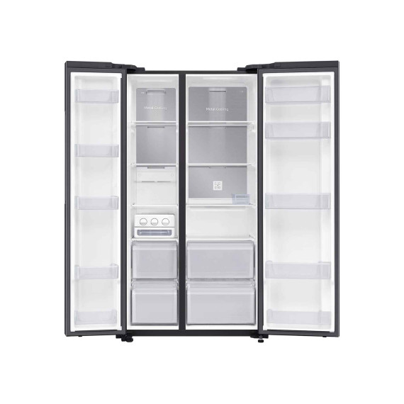 refrigerator SAMSUNG RS62R5031B4/WT