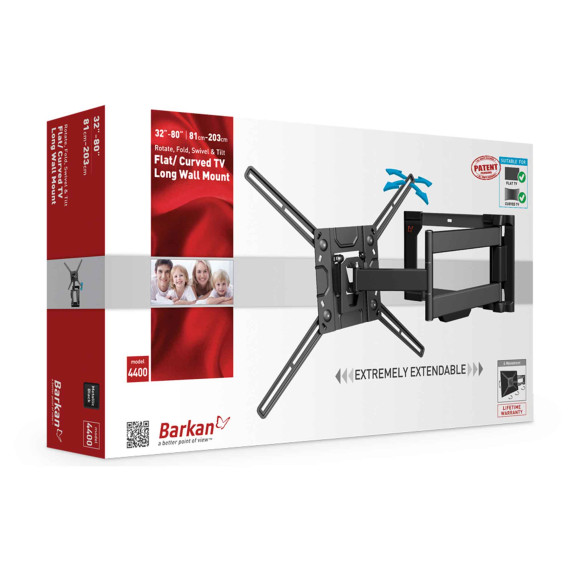 tv wall mount BARKAN 4400.B