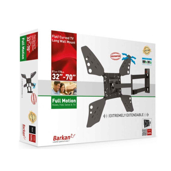 tv wall mount BARKAN E3400L.B