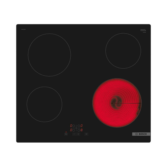 კერამიკული ქურის ზედაპირი BOSCH PKE611BA2E