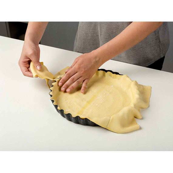 ფორმა NAVA 10-103-159 ROUND FLAN TRAY NATURE 28CM