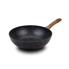 сковорода NAVA 10-144-110 STONE  NATURE WOK 28CM