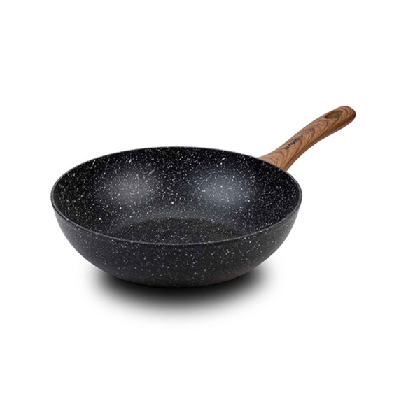 ტაფა NAVA 10-144-110 STONE  NATURE WOK 28CM