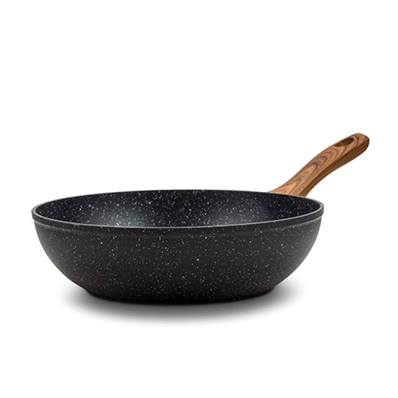 ტაფა NAVA 10-144-110 STONE  NATURE WOK 28CM