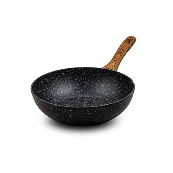 ტაფა NAVA 10-144-110 STONE  NATURE WOK 28CM