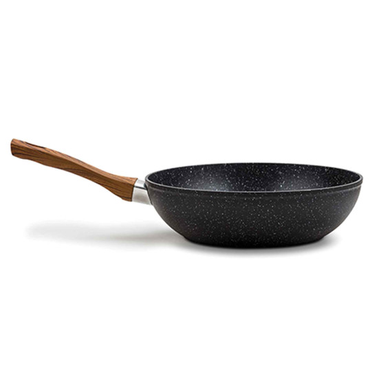 ტაფა NAVA 10-144-110 STONE  NATURE WOK 28CM