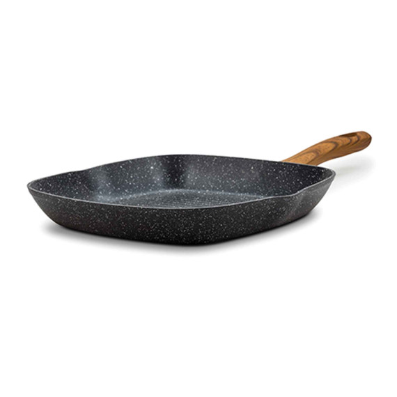 сковорода NAVA 10-144-111 STONE  NATURE GRILL 28X28CM