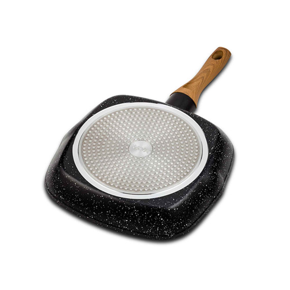 сковорода NAVA 10-144-111 STONE  NATURE GRILL 28X28CM