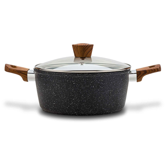 casserols NAVA 10-144-121 STONE NATURE 24CM