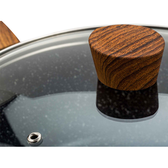 ქვაბი NAVA 10-144-130 STONE NATURE 28CM SAUCEPAN