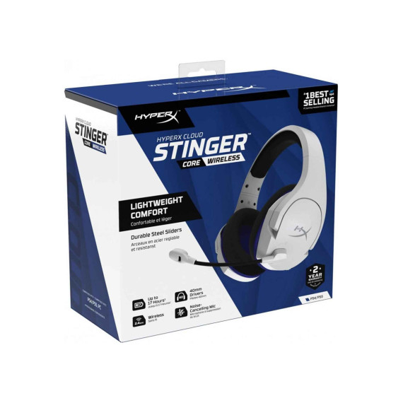 наушник HYPERX CLOUD STINGER CORE WIRELESS PS4/5 (4P5J1AA)