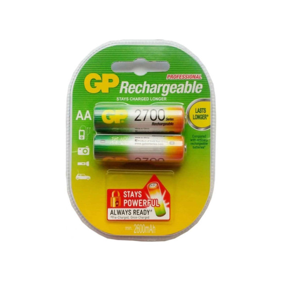 charger GP AA 2700MAH (270AAHC-2PL2)