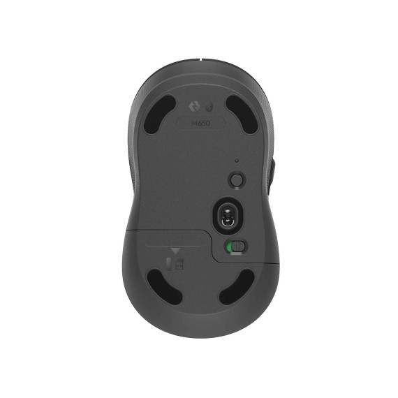 კომპიუტერული მაუსი LOGITECH M650 SIGNATURE WIRELESS/BLUETOOTH (GRAPHITE)