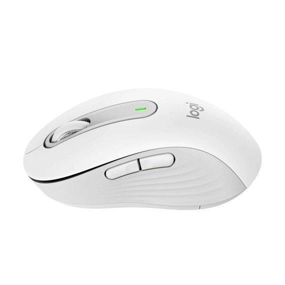 კომპიუტერული მაუსი LOGITECH M650 SIGNATURE WIRELESS/BLUETOOTH (WHITE)