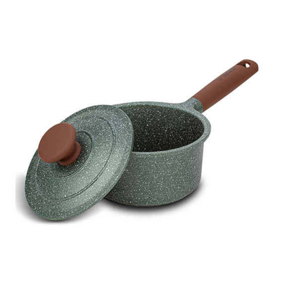 casserols NAVA 10-255-025 OMEGA STONE COATING MILK POT 16CM