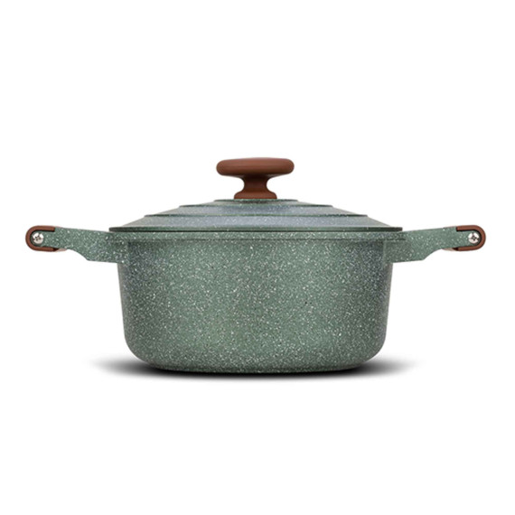 ქვაბი NAVA 10-255-031 OMEGA STONE COATING 24CM
