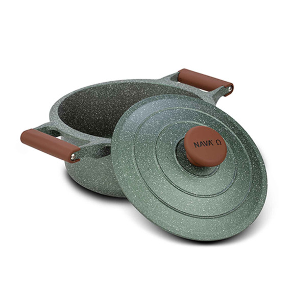 ქვაბი NAVA 10-255-031 OMEGA STONE COATING 24CM