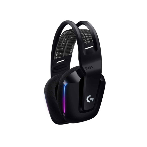 ყურსასმენები LOGITECH G733 LIGHTSPEED WIRELESS RGB GAMING (BLACK)