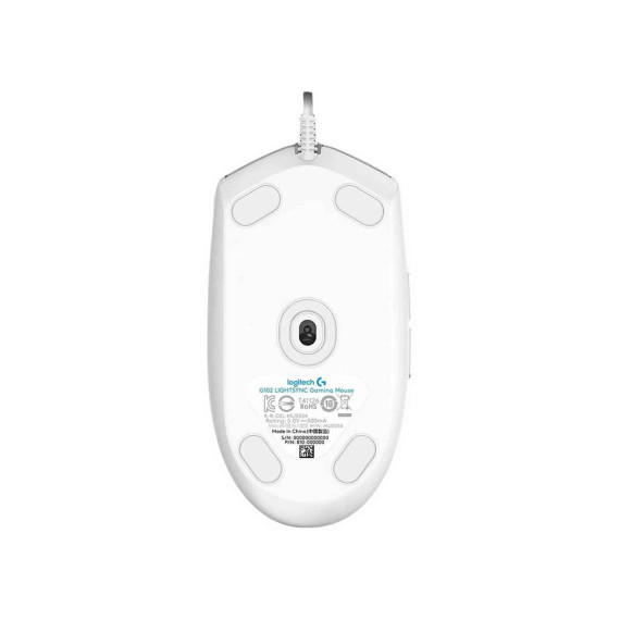 компьютерные мыши LOGITECH G102 LIGHTSYNC GAMING (WHITE)
