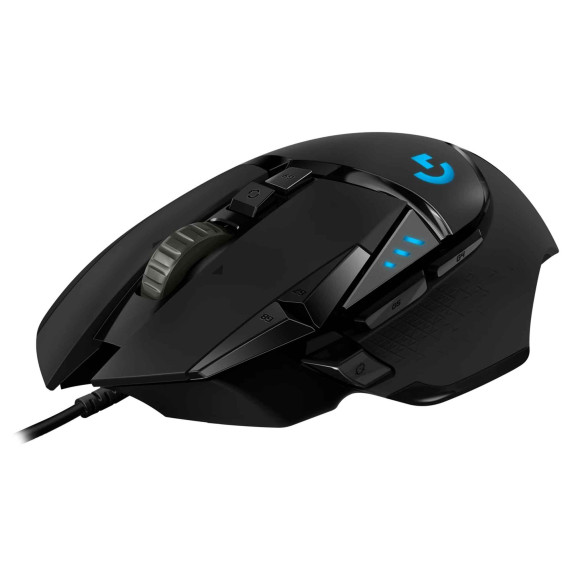 კომპიუტერული მაუსი LOGITECH G502 HERO HIGH PERFOMANCE GAMING