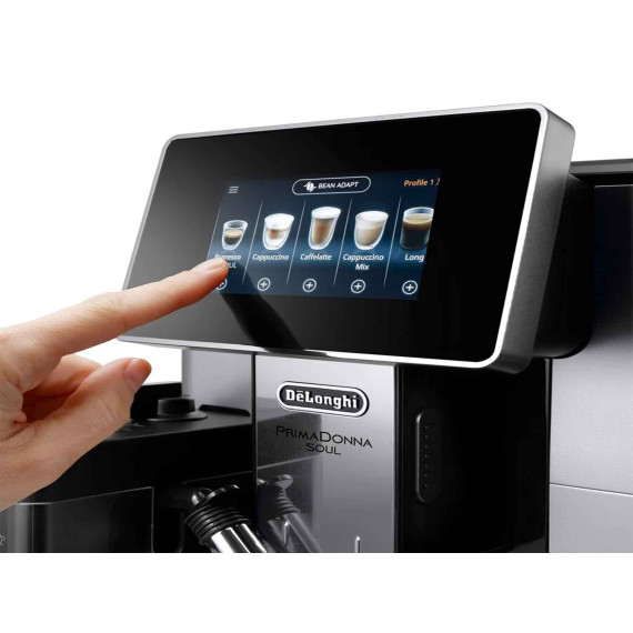 ყავის მანქანა DELONGHI PRIMADONNA SOUL ECAM610.55.SB