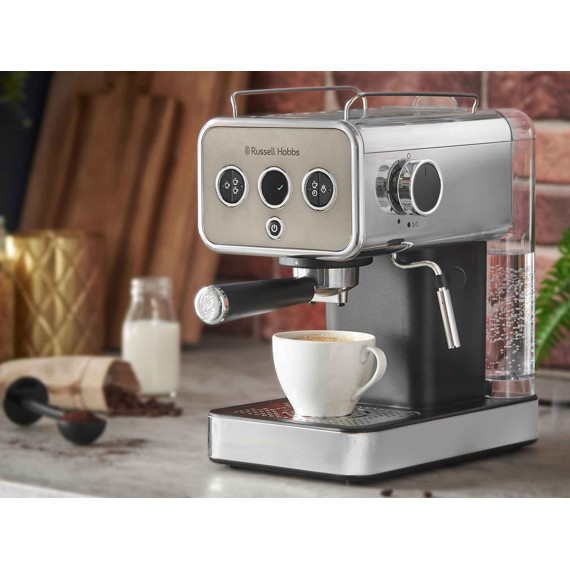 рожковые кофемашины RUSSELL HOBBS DISTINCTIONS TITANIUM