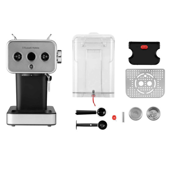 рожковые кофемашины RUSSELL HOBBS DISTINCTIONS TITANIUM