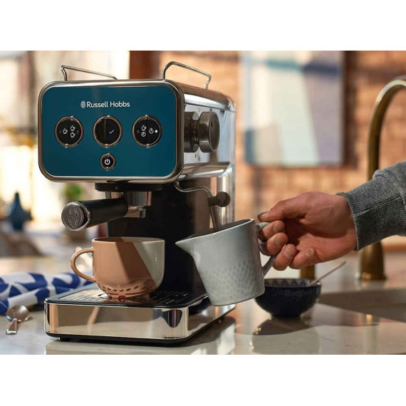 рожковые кофемашины RUSSELL HOBBS DISTINCTIONS OCEAN BL