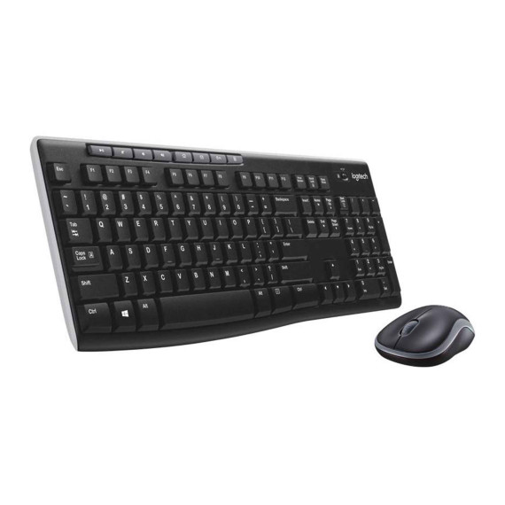 კლავიატურა LOGITECH MK270 USB+MOUSE (BK)