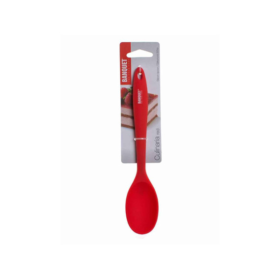 კოვზი BANQUET 3124170R SILICONE 20.5CM