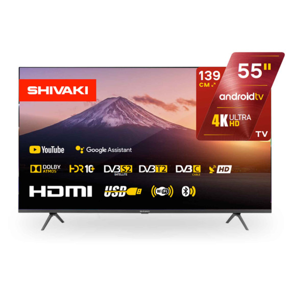 tv SHIVAKI S55LU8500 GREY