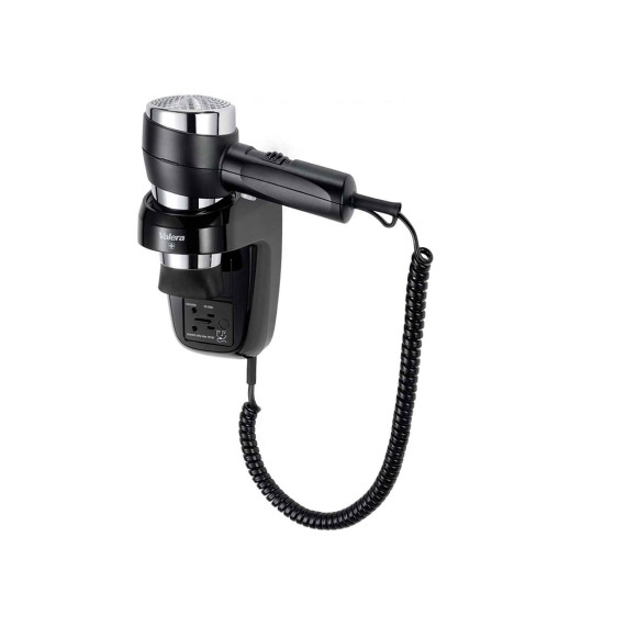 hair dryer VALERA HOSPITALITY ACTION SUPPER PLUS 1600 SHAVER BLACK