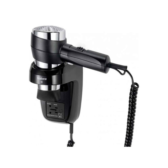 hair dryer VALERA HOSPITALITY ACTION SUPPER PLUS 1600 SHAVER BLACK