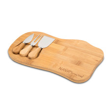 chopping board NAVA 10-107-011 BAMBOO FOR CHEESE